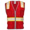 Dome75 DYNAMIC Enhanced Visibility Identification HiVis Contrast Mesh Safety Vest DV2183 - alternate 1