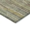 Homeroots 10' X 14' Artichoke Green And Ivory Striped Washable Indoor Outdoor Area Rug 609029 - alternate 9