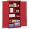 Sandusky Lee Medium Duty Welded Steel Storage Cabinet, 36x18, 72, Red CA41361872-01 - alternate 7