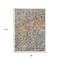 Homeroots 8' X 10' Beige And Copper Abstract Washable Indoor Outdoor Area Rug 631960 - alternate 8