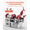 Vevor Electric Pipe Threader Machine 750W 28RPM Threading Cutter for 1/2 in to 2 in Pipes Z1T-B2-50 - alternate 7