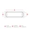 Brady PermaSleeve HX Heat Shrink Double Sided Wire Marking Sleeves, 2 in. Dia x 2.3 in. W, White 2HX-2000-2.3-WT - alternate 1