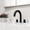 Vigo Hart Two Handle Three-Hole Widespread Bathroom Faucet in Matte Black VG01303MB - alternate 7