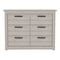 Homeroots 47" Oak Six Drawer Dresser 534966 - alternate 6