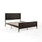 Martha Stewart Corbin Queen Size Solid Wood Platform Bed w/Wooden Headboard and Footboard, Dark Brown MG-090026-Q-DKBRN-MS - alternate 10