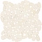 Daltile Pebble Oasis Natural Stone Flat Pebble Mosaic 12in x 12in in Tumbled Icicle, 11PK PB18FLTPEBMSTM - alternate 7