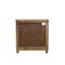 Homeroots 30" White Solid Wood Distressed Three Drawer Nightstand 521193 - alternate 16