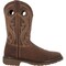 Durango Workhorse Work Boot, Bark Brown And Glazed Cognac, Size 12 DDB0527 - alternate 1