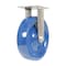 Vestil Solid Polyurethane Rigid Caster 8 In. Diameter x 2 In. Width 1400 Lb. Capacity Dark Blue CST-F-SS-8X2SP-R - alternate 1