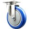 Service Caster 5 Inch 316SS Blue Polyurethane Wheel Swivel Top Plate Caster SCC-SS31620S514-PPUB-BLUE - alternate 1
