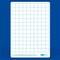 Show-Me Bulk Box of 100 x Gridded/Plain 8" x 12" Lapboards, with Pens, Erasers, Cleaner, 100PK B/SQBX - alternate 8