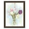 Homeroots Flower Farm Bouquet Black Framed Print Wall Art 529930 - alternate 1
