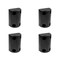 Mytee Products 8 inx5-1/4 inx3-1/2 in Rubber Dock Bumper with 4 Hole Impact Resistant Half-Oval, 4PK TRLB-1001x4 - alternate 1
