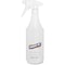 Genuine Joe Spray Bottle with Trigger - 32 oz - White, 24PK GJO10449CT - alternate 1
