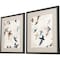 Homeroots Set Of Two Abstract Birds Black Framed Print Wall Art, 2PK 526061 - alternate 4
