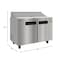 Koolmore 46 in. Commercial 2 Door Refrigerated Sandwich Prep Table 12 Pan Capacity and 14  Cu. Ft. of Storage KM-PTR46-2D - alternate 10