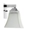 Jonathan Y Staunton 5" 1-Light Farmhouse Cottage Metal LED Vanity Light with Frosted Glass Shade, Chrome JYL7522B - alternate 14