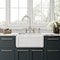 Whitehaus Collection 24 in Reversible Single Bowl Fireclay Kitchen Sink with Grid WHRP2418-W - alternate 7