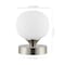 Jonathan Y Owen 6.13" Modern Minimalist Iron Rechargeable Integrated Portable LED Table Lamp, Nickel/White JYL7112B - alternate 14