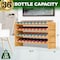 Serenelife 36 Bottle Wine Rack Stackable Bamboo Freestanding, 4-Tier Modular Shelf, Sturdy Wobble Free SLWMDSF200 - alternate 5