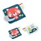 Miniland Feel to Learn: Crinkly Sensory Paper, Red Panda 97322 - alternate 3