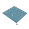 Apollo Tile Celestial 12inx12in Glossy Bright Cerulean Blue Glass Mosaic Wall and Floor Tile 20 sqft/case, 20PK APLST88BL524A - alternate 4