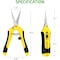 Ipower 6.5 Inch Gardening Hand Pruner Pruning Shears Trimming Scissors, Yellow, 4PK GLPRNR6X4 - alternate 7