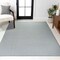 Jonathan Y Aarhus High-Low Minimalist Scandi Striped Blue/Ivory 5 ft. x 8 ft. Indoor/Outdoor Area Rug SCN102E-5 - alternate 8