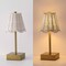 Jonathan Y Willow 11 in. Coastal Bohemian Metal and Rattan Tapered Cordless Rechargeable Integrated Dimmab, 2PK JYL5514D-SET2 - alternate 10