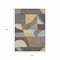 Homeroots 10' X 14' Brown Taupe And Wheat Geometric Washable Indoor Outdoor Area Rug 616723 - alternate 8
