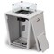 Leisuremod Chelsea Aluminum Patio Modern Propane Fire Pit Side Table, White CF21W - alternate 10
