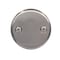 Westbrass 5-1/4in Front Diverter Tub Spout with Tip-Toe Drain and 2-Hole Overflow Trim, Satin Nickel CO531-07 - alternate 7