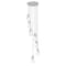 Z-Lite Aimie 7-Light Chandelier, 18 in W x 13 in H, Brushed Nickel 828P6-7R-BN - alternate 8