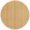Homeroots 8' Wheat Gold And Beige Round Striped Washable Indoor Outdoor Area Rug 616414 - alternate 8