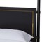 Baxton Studio Tamra Four-Poster Platform Bedroom Set, King, Black 264-14390-14389-14388-14387-ZORO - alternate 10