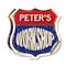 Signmission Peter's Workshop, 4 inch X 4 inch, Vinyl Decal, 2PK SHI-D-2PACK-4-489-PETER - alternate 1