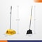 4Dock Heavy Duty Broom and Dustpan Set with Windproof Cover CT004 - alternate 4