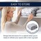 Jonathan Y Eleanor Vintage Medallion Border Non-Slip Machine-Washable Light Gray/Ivory 3 ft. x 5 ft. Area Rug VOR100A-3 - alternate 8