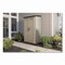 Rubbermaid Vertical Storage Shed, 53 cu ft, 2.5 ft x 4 ft x 7 ft, Sandstone/Faint Maple FG5L3000SDONX - alternate 5