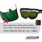 Jackson Safety GPL500 Safety Goggles, Anti-Fog, Shade 3 IR Lens 21001 - alternate 8