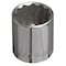 Klein Tools 3/8" Drive, 13/16" SAE Socket, 12 Points, 13/16-Inch Standard 12-Point Socket 3/8-Inch Drive 65707 - alternate 1