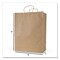 Integrated Bagging Systems Get Reddi Paper Bag, Mercado Size, 65# Basis Weight, Twisted Rope Handles, 13 x 7 x 17, Brown, 250PK KRFTW13717 - alternate 4