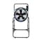 Xpower 2100 CFM 4 Speed 14in Warehouse, Dock, Trailer Cooling Fan, Built-in 3-Hour Timer FA-300K6-Blue - alternate 2