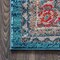 Jonathan Y Bohemian FLAIR Boho Vintage Medallion Blue/Yellow 4 ft. x 6 ft. Area Rug BMF102A-4 - alternate 8