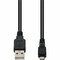 Add-On AddOn 6ft USB 2.0 (A) Male to Micro-USB 2.0 (B) Male Black Cable USB2MICROUSB6 - alternate 1