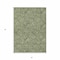 Homeroots 5' X 8' Olive Green And Light Green Floral Washable Indoor Outdoor Area Rug 594648 - alternate 9
