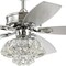 Jonathan Y Kate 48" 3-Light Glam Crystal Drum LED Ceiling Fan With Remote, Chrome JYL9608A - alternate 13