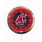 Holland Bar Stool Washington State University 16 LED Wall Clock ClkL16 - alternate 1