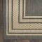 Homeroots 4' X 6' Charcoal Geometric Indoor Outdoor Area Rug 572618 - alternate 9