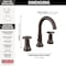 Delta Trinsic: Two Handle Widespread Bathroom Faucet 3558-RBMPU-DST - alternate 5